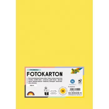 Folia 614/50 12 sárga A4 karton 300 g/m² 50 lap
