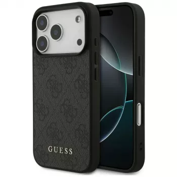 GUESS 4G Classic hátlapvédő tok Apple iPhone 18 Pro / 17 Pro készülékhez - fekete