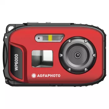 AgfaPhoto Realishot WP6000 piros vízálló kompakt fényképezőgép