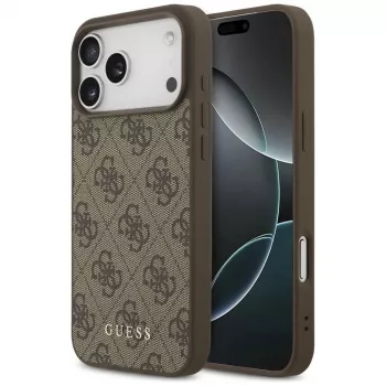 GUESS 4G Classic tok iPhone 18 Pro Max / 17 Pro Max készülékhez - barna