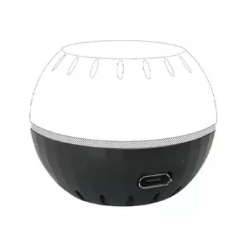 Shelly H&T USB Add-on árammodul fekete