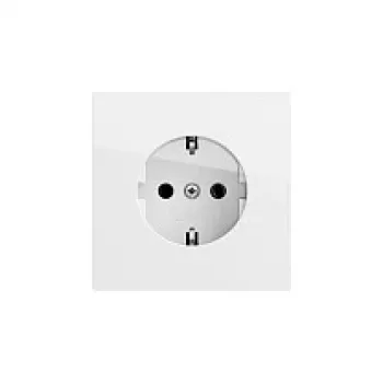 Gira 446670 SCHUKO konnektor, süllyesztett, tisztafehér fényes, 16 A, 250 V, System 55