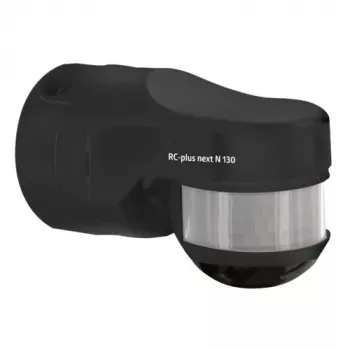 BEG RC-plus next N 130 fekete mozgásérzékelő 130°-os érzékelési tartománnyal és aluljárás-védelemmel