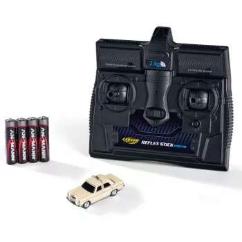 TAMIYA CARSON Carson 1:87 Mercedes-Benz 200/8 Taxi 2,4GHz 100% RTR mikro RC autó
