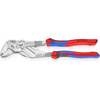 KNIPEX 86 05 250 S5 kombinált fogó présfunkcióval alumínium kapcsokhoz, 250 mm