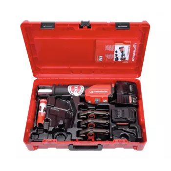 Rothenberger ROMAX 4000 akkumulátoros présgép szett TH16-20-26mm, 4Ah, EU