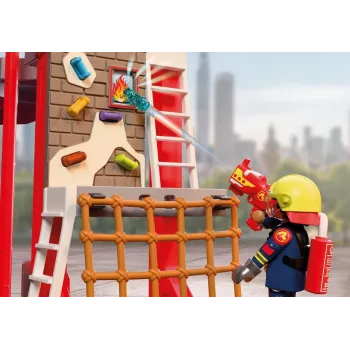 Playmobil Fire 72191 nagy tűzoltólaktanya