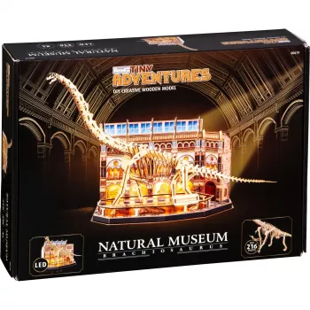 Revell Tiny Adventures Natural Museum Brachiosaurus makett készlet