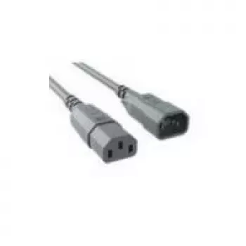 Bachmann 356.903 IEC hosszabbító kábel C14–C13, 1,5 m, szürke