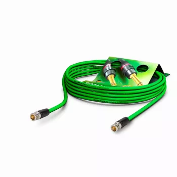 Sommer Cable SC-Vector 0.8/3.7 HD-SDI videó patch kábel, BNC dugó BNC dugóra, 1 m, fekete