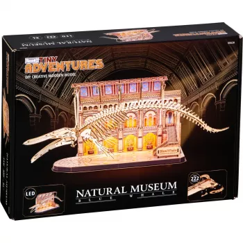 Revell Tiny Adventures Natural Museum kék bálna snap modellépítő készlet