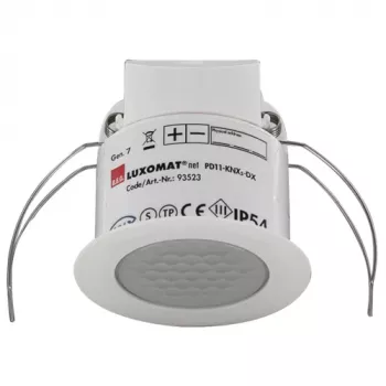 BEG PD11-KNXs-FLAT-DX-DE KNX jelenlétérzékelő, süllyesztett, 360°, fehér