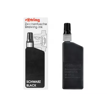 rOtring Isograph fekete pigmenttinta 23 ml műszaki rajzeszközökhöz