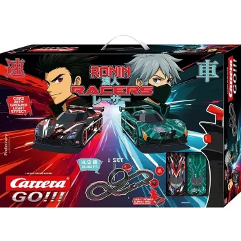 Carrera GO Ronin Racers 1:43 slotcar versenypálya szett loop-pal és felüljáróval
