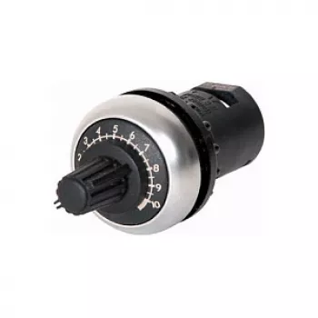 EATON M22-R4K7 potenciométer 4,7 kOhm előlapi rögzítés RMQ-Titan sorozat