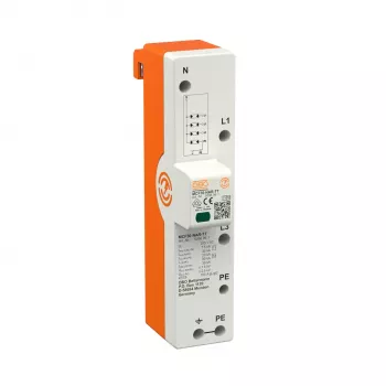 OBO MCF30-NAR-TT LightningControllerRail 3-Pole Combined Lightning and Surge Arrester with NPE 255V