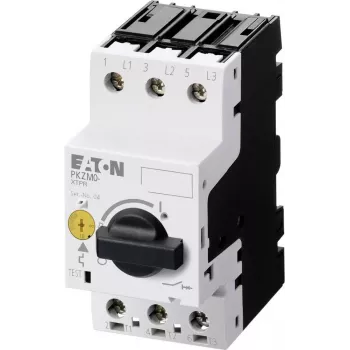 EATON PKZM0-25 motorvédő kapcsoló, 3 pólusú, 20-25 A, 12,5 kW 400V-on, forgatógomb