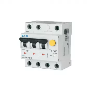 EATON FRBMM-B20/3/003-A 20A 30mA 3 pólusú RCBO Type-A kioldási karakterisztika B