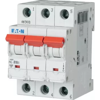 EATON PXL-B10/3 vezetékvédő kapcsoló 10 A 3 pólusú B karakterisztika