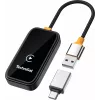 TechniSat Technicast 100 vezeték nélküli CarPlay és Android Auto adapter – fekete, USB-C, Plug & Play