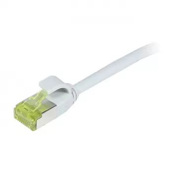 SYNERGY21 S217902 CAT6A S/FTP slim patchkábel, RJ45, 0,5 m, szürke, LSZH, 500 MHz, 10G
