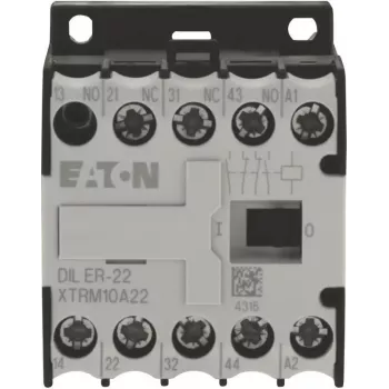 Eaton DILER-22 segédkontaktor, 4 pólusú, 2NO+2NC, 230V 50Hz / 240V 60Hz tekercs