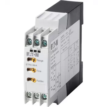 EATON ETR4-69-A többfunkciós időrelé, 1 váltóérintkező, 24-240 V AC/DC, 0,05 s - 100 h, DIN-sín
