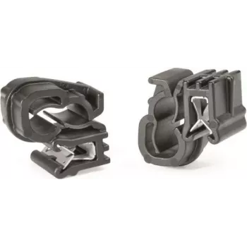 HellermannTyton EC1-3SPDHC6-7 Edge Clip 151-04010, fekete