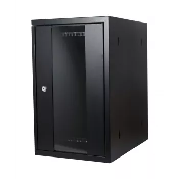 ALLNET 19 inch fali szekrény vertikális T370 fekete SMH sorozat