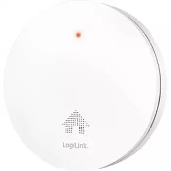 LogiLink SC0019 ultralapos füstérzékelő, 10 éves elem, VdS-tanúsított, fehér