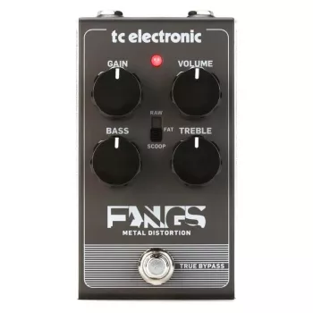 TC Electronic Fangs Metal Distortion gitárpedál elektromos gitárhoz