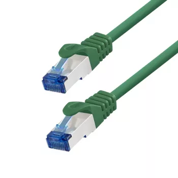 LogiLink Cat.6A S/FTP LSZH patchkábel, 15 m, zöld, EconLine