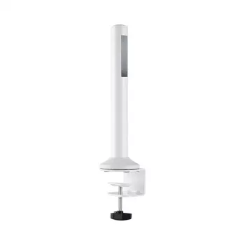 LogiLink Slatwall asztali rögzítőrúd, 2 darabos készlet - 450 mm magasság, 35 mm átmérő, fekete, szerszám nélküli rögzítés