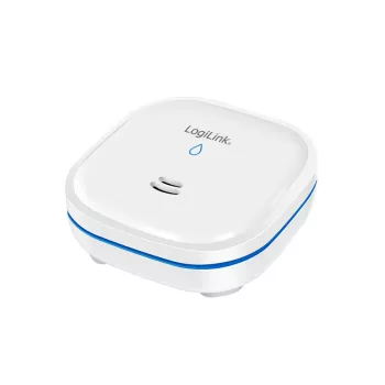 LogiLink vízérzékelő, 10 év elemélettartam, 85 dB riasztás, fehér