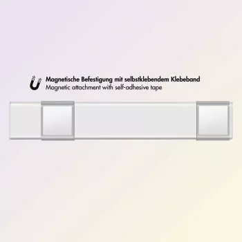 LogiLink LED fali lámpa, ultra lapos, PIR-érzékelő, 200 mm, 80 lm