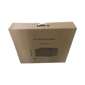 EFB Elektronik BASIC 15U falra szerelhető hálózati szekrény, 19 hüvelyk, 450 mm mélység, fekete RAL 9005