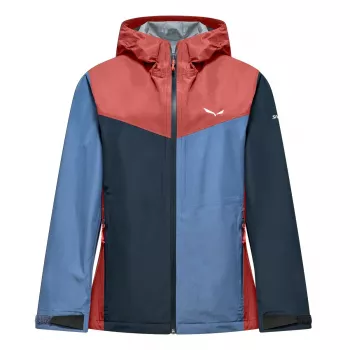 Salewa Puez Aqua 4 PTX 2.5L női hardshell dzseki - Etruscan Red/Multi - S méret