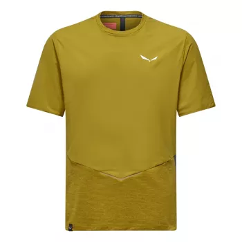 Salewa Pedroc Dry Wind póló férfi olívzöld L méret