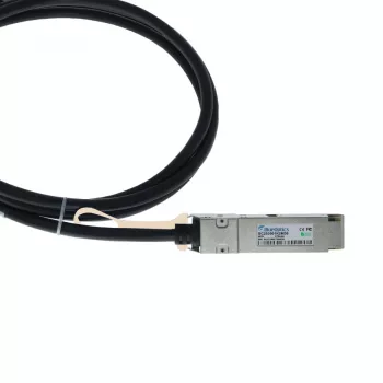 BlueOptics Edge Core ET6402-10DAC-2M kompatibilis BlueLAN QSFP+ DAC kábel 2 m, 40G, passzív réz twinax