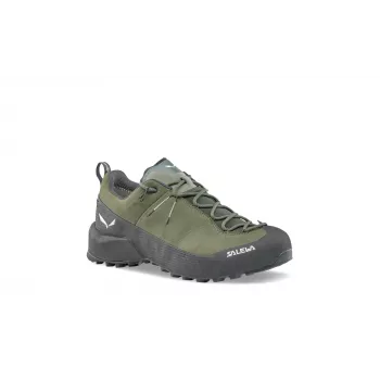 Salewa Wildfire Leather 2 GTX férfi mászócipő Faded Green/fekete EU 40.5