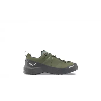 Salewa Wildfire Leather 2 GTX férfi mászócipő Faded Green/fekete EU 40.5
