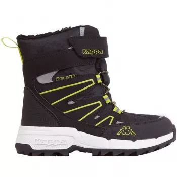 Kappa Floki Tex gyerek cipő fekete-limetta 260975K 1133