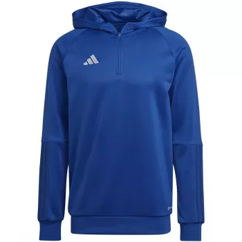 adidas Tiro 23 Competition férfi kapucnis pulóver Team Navy Blue 2/fehér HU1349