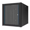 EFB Elektronik 19 inch Wall-Mount Cabinet 20U, 800 mm Depth, Pre-assembled, RAL 9005 Jet Black