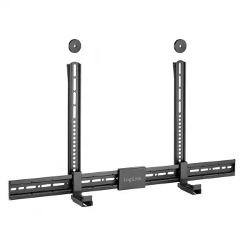 LogiLink BP0205 univerzális soundbar tartó, VESA tartó, állítható mélység 86-155 mm, 15 kg, fekete