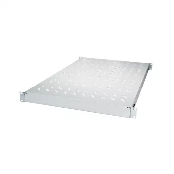 LogiLink 19 inch állítható rack polc 800 mm mély rackekhez, világosszürke