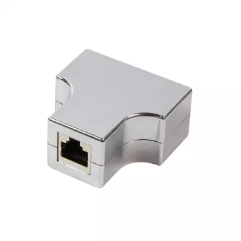 LogiLink T-adapter hálózati elosztó RJ45 Cat5e 100 Mbps fekete MP0037