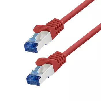 LogiLink Cat.6A CCA S/FTP LSZH patchkábel, piros, 10 m, EconLine