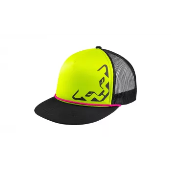 Dynafit Trucker sapka Fluo Yellow uniszex trail futó mesh snapback