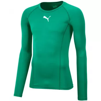 Puma Liga Baselayer Tee LS férfi póló borsózöld XL